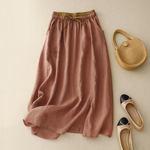 Vittoria Linen - Skirt CAAYWORLD