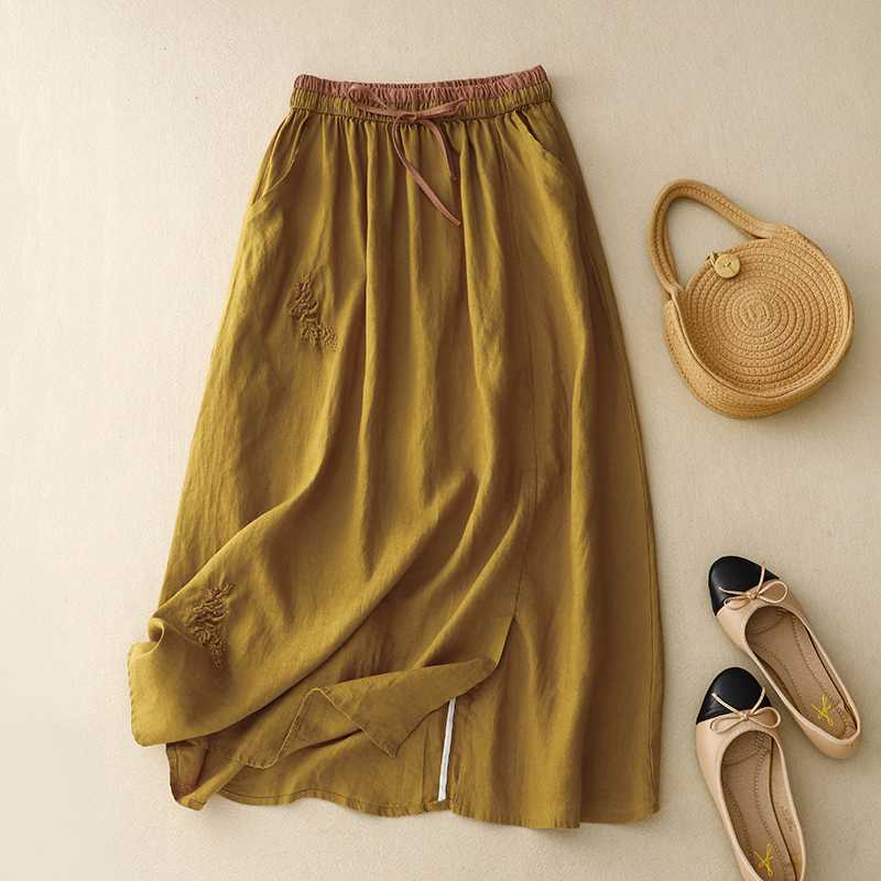 Vittoria Linen - Skirt CAAYWORLD