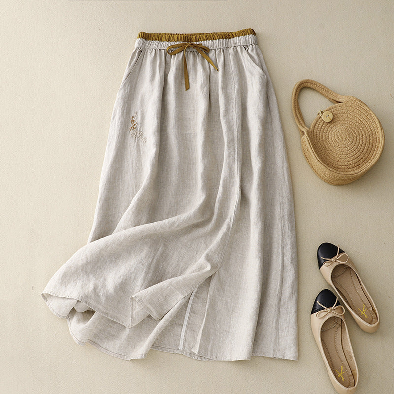 Vittoria Linen - Skirt CAAYWORLD