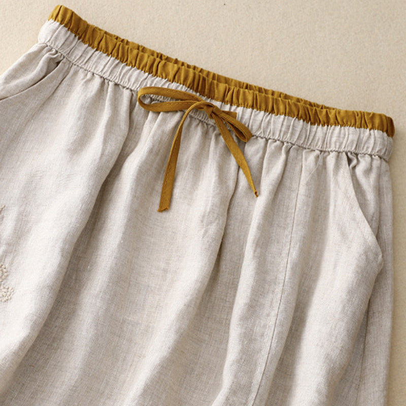 Vittoria Linen - Skirt CAAYWORLD