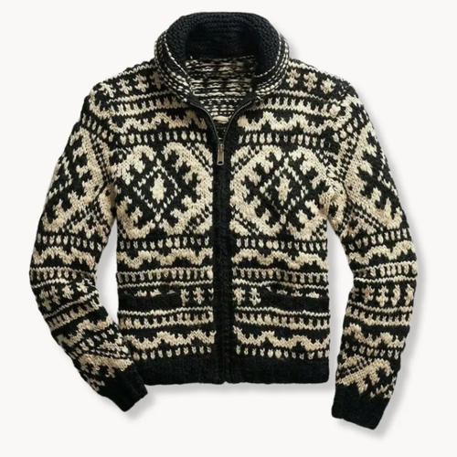 Warm Zip-Up Knit - Sweater CAAYWORLD