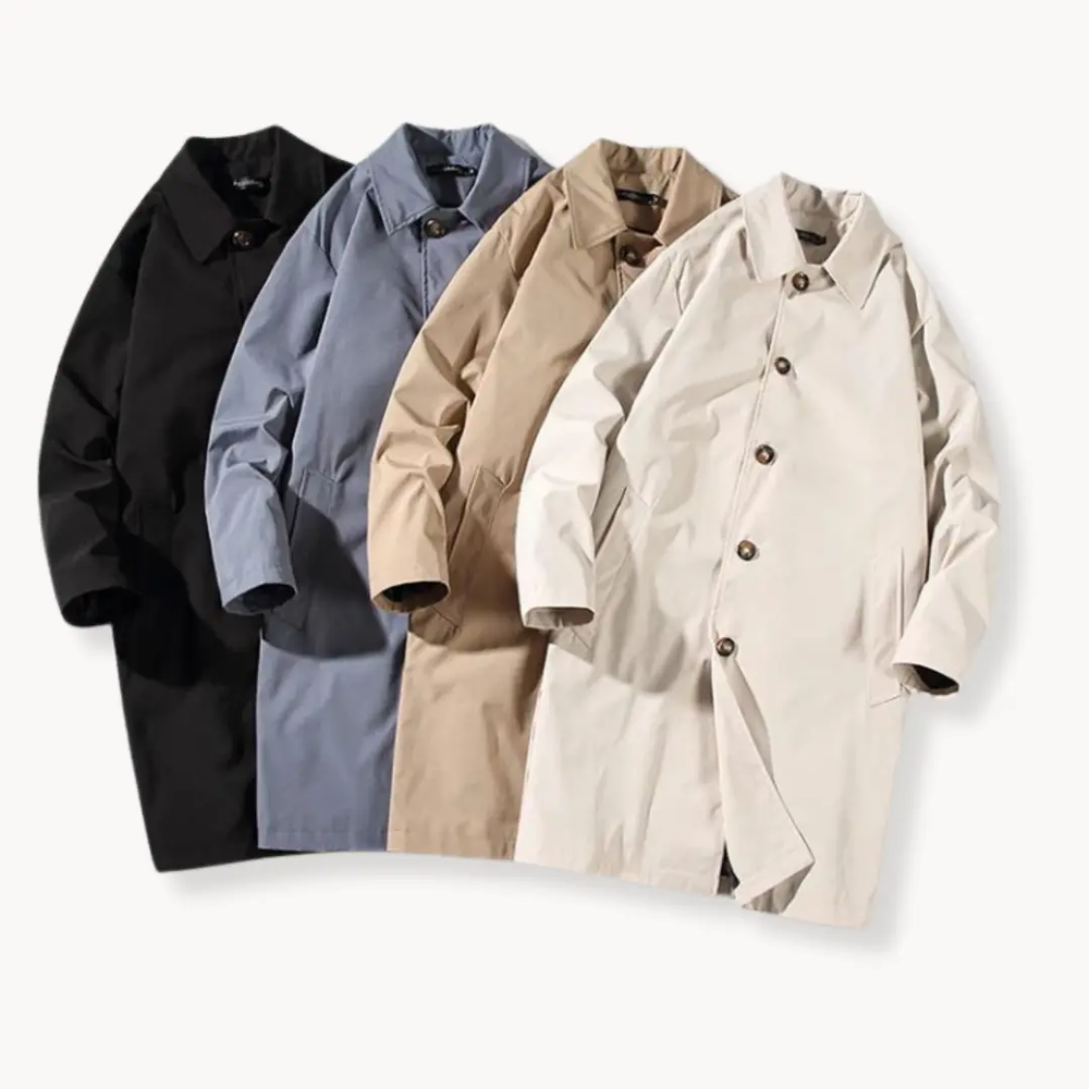 Waterproof Hooded Trench - Coat CASA LARO