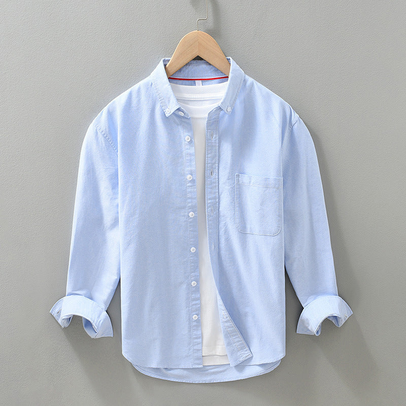 Weekender Cotton Button-Down - Shirt CAAYWORLD MEN