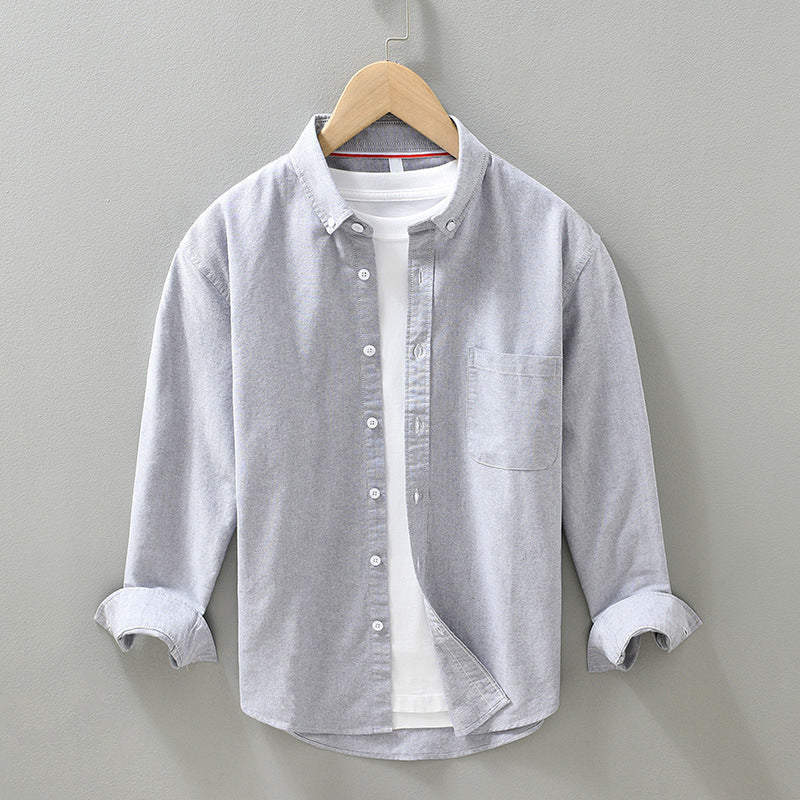 Weekender Cotton Button-Down - Shirt CAAYWORLD MEN