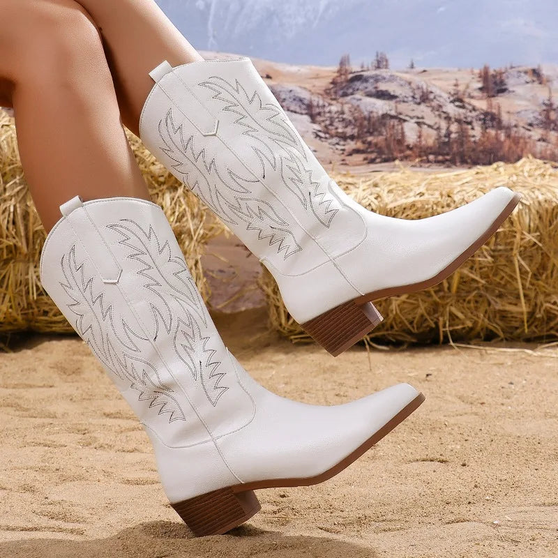 Western Leather - Boots CAAYWORLD WOMEN