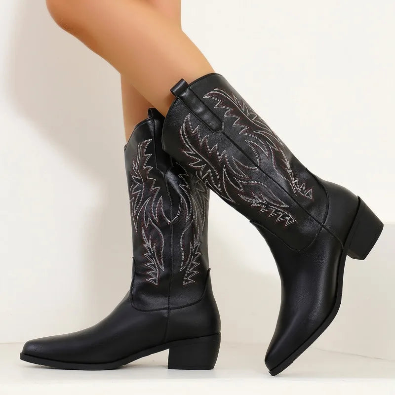 Western Leather - Boots CAAYWORLD WOMEN