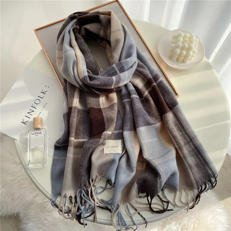 Whisper Plaid - Scarf CAAYWORLD