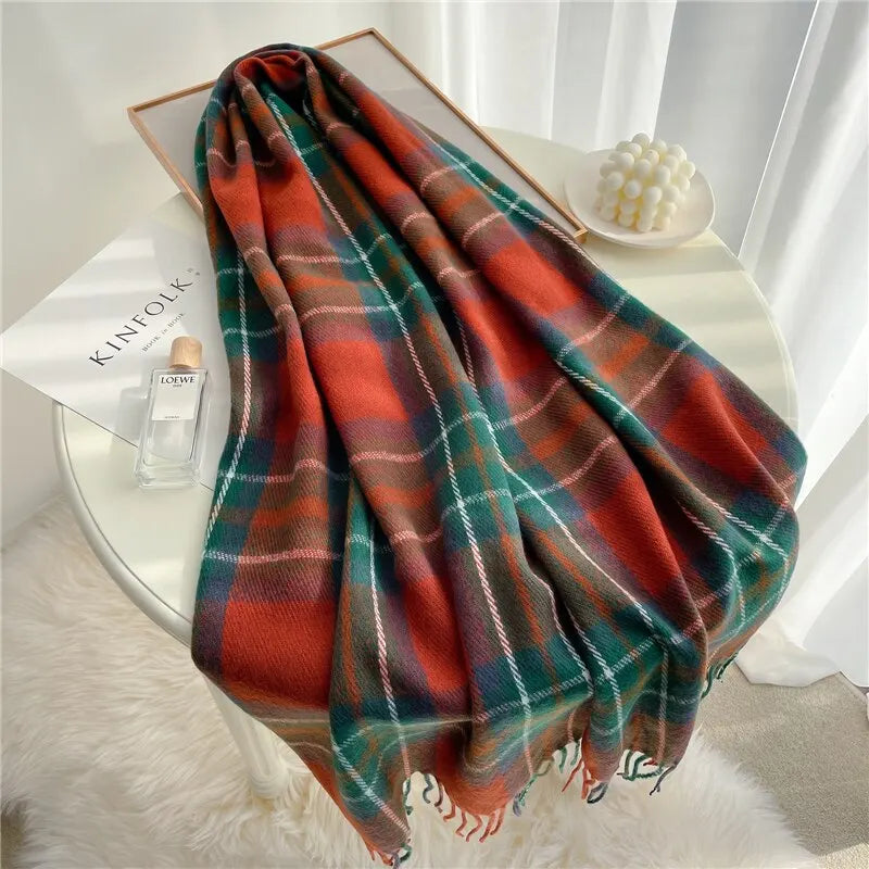 Whisper Plaid - Scarf CAAYWORLD