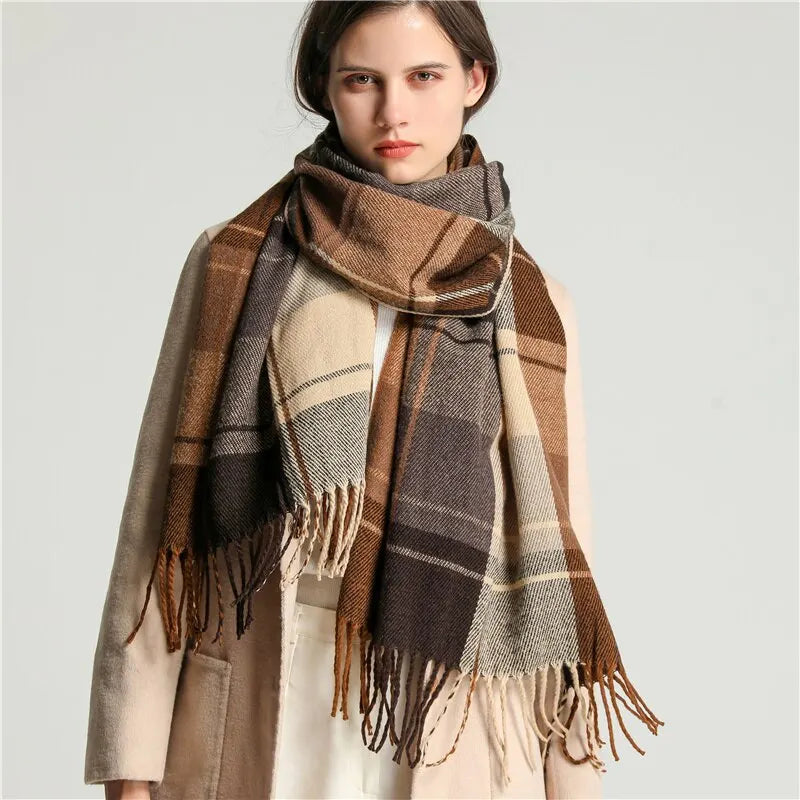 Whisper Plaid - Scarf CAAYWORLD