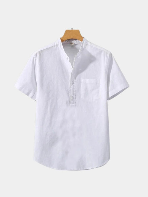 White Wellspring Linen T-Shirt – CAAYWORLD CAAYWORLD