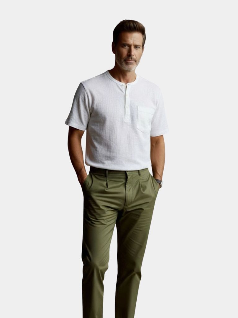 White Wellspring Linen T-Shirt – CAAYWORLD CAAYWORLD