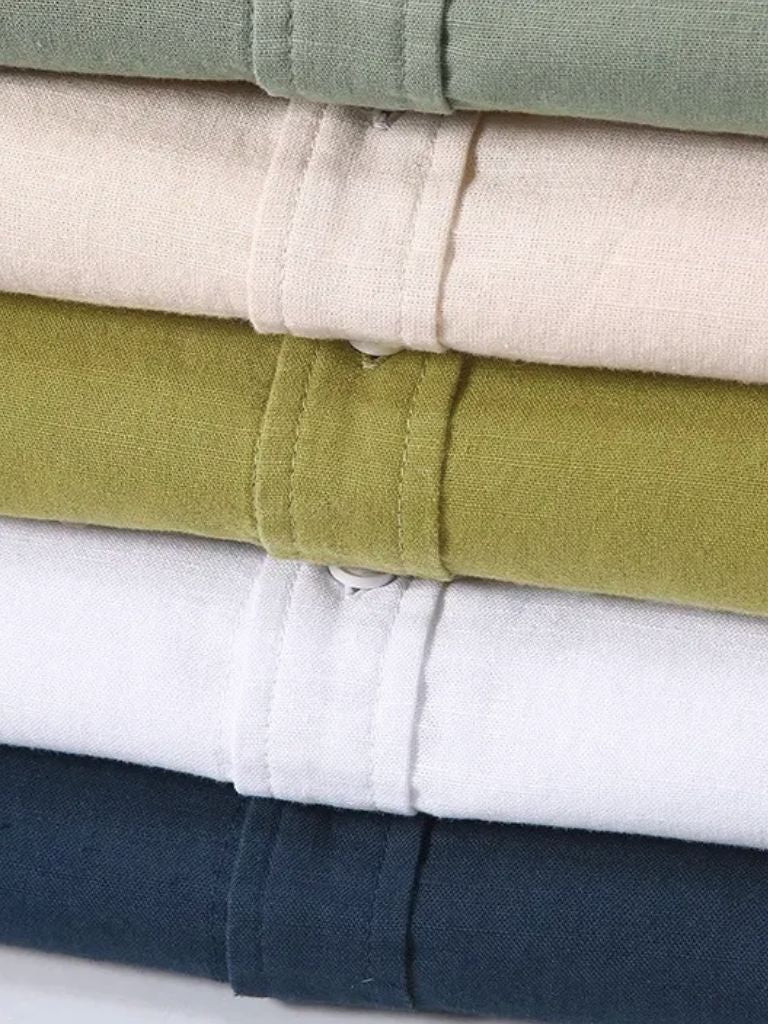 White Wellspring Linen T-Shirt – CAAYWORLD CAAYWORLD