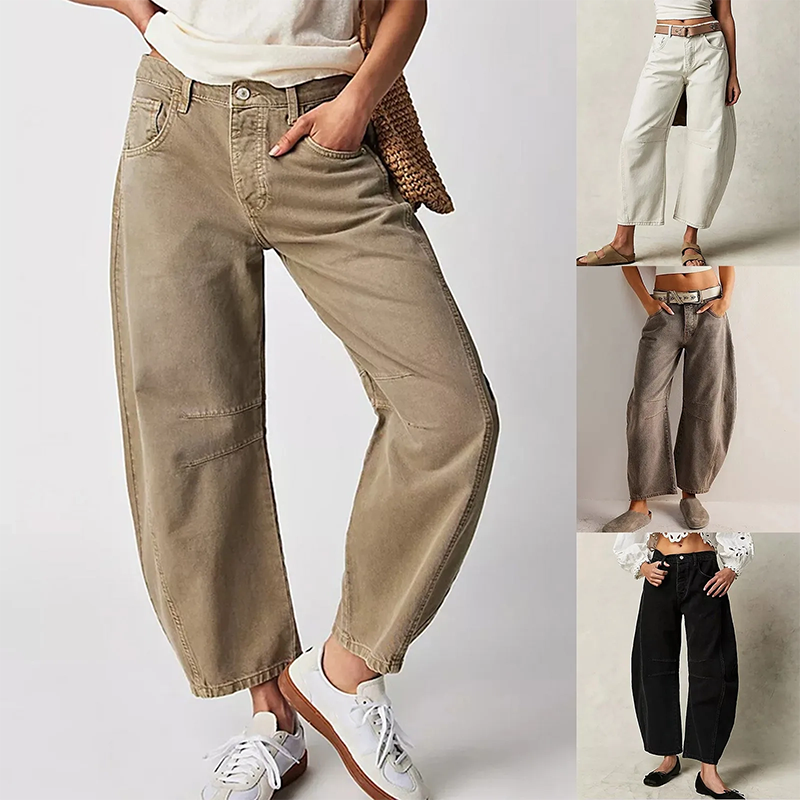 Wide-Leg Denim - Jeans CAAYWORLD