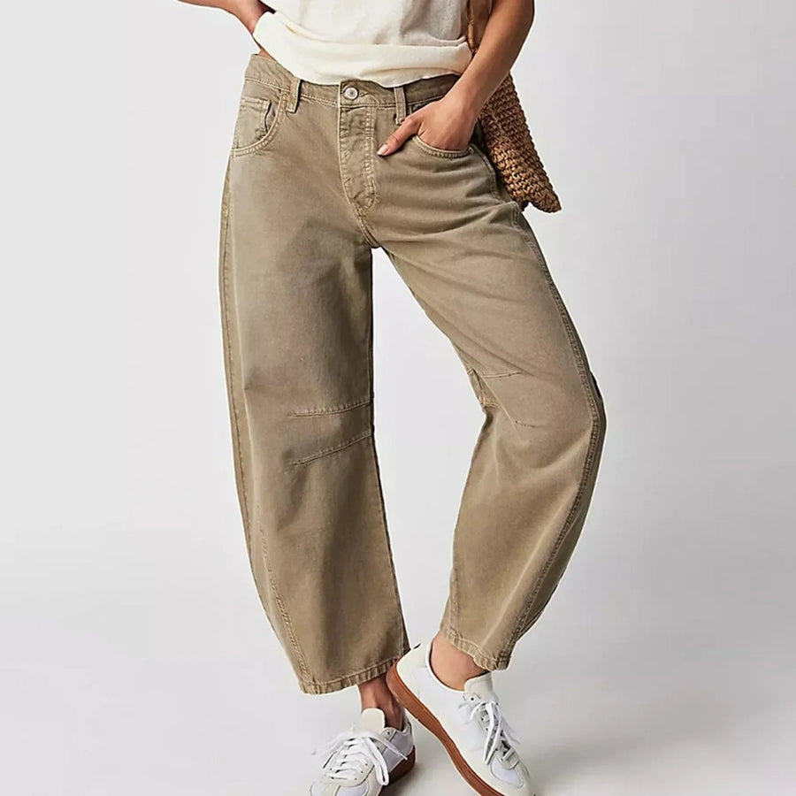 Wide-Leg Denim - Jeans CAAYWORLD