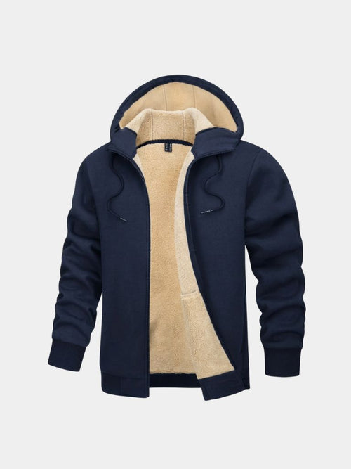 Winter Core Sherpa Hoodie Jacket - CAAYWORLD CAAYWORLD