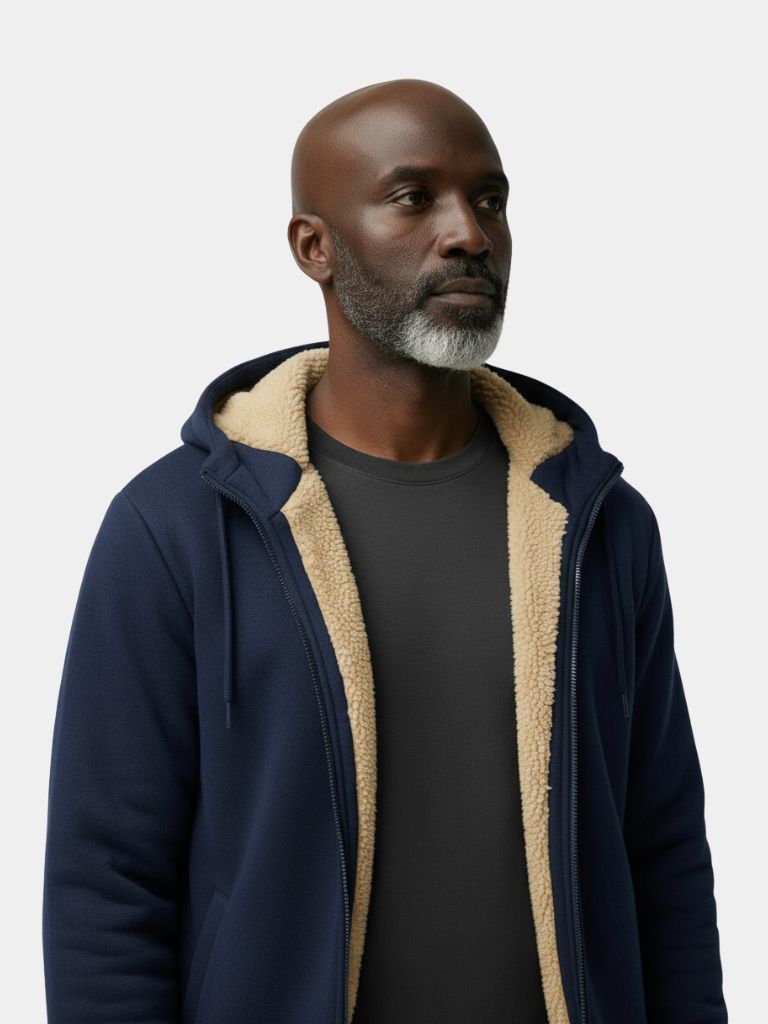 Winter Core Sherpa Hoodie Jacket - CAAYWORLD CAAYWORLD