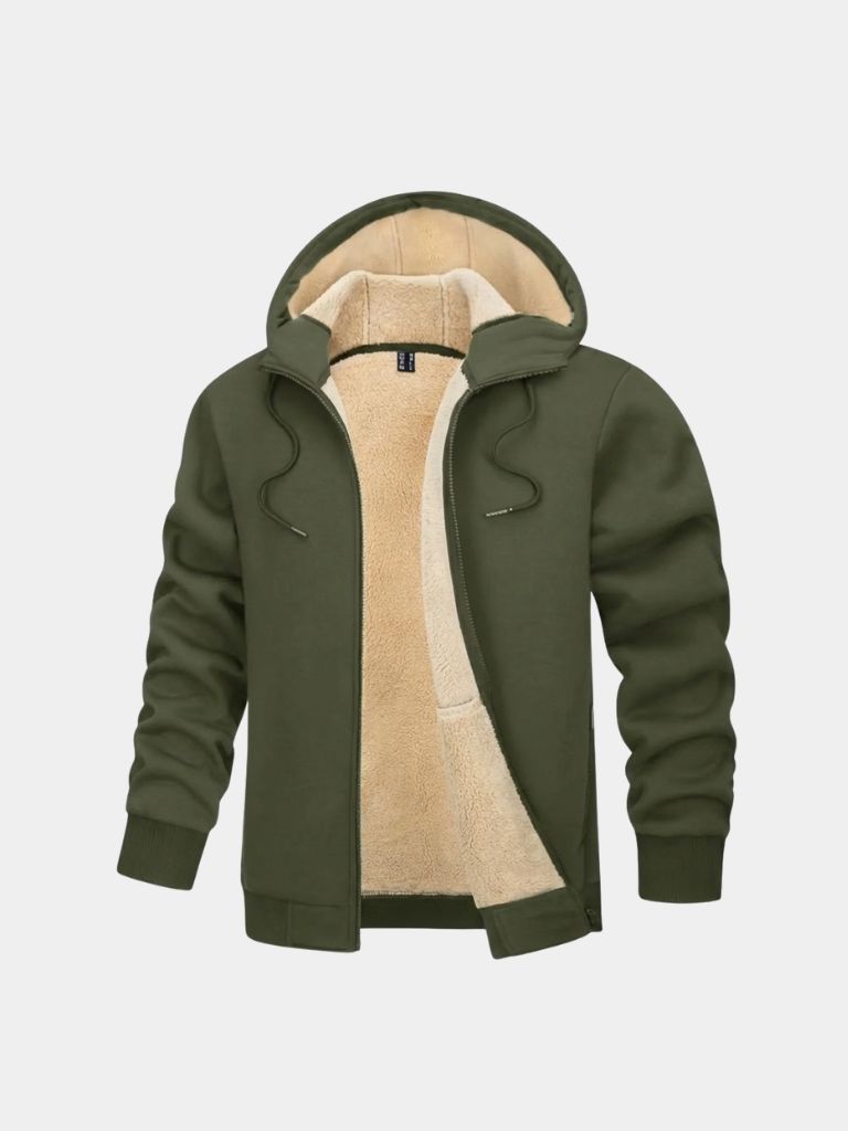 Winter Core Sherpa Hoodie Jacket - CAAYWORLD CAAYWORLD