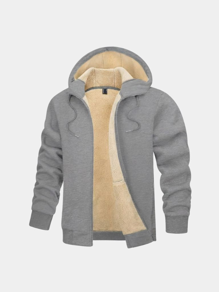 Winter Core Sherpa Hoodie Jacket - CAAYWORLD CAAYWORLD