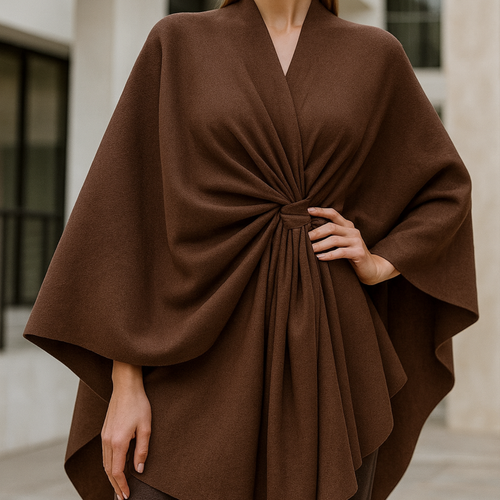 Yvonne - Draped Poncho CAAYWORLD WOMEN