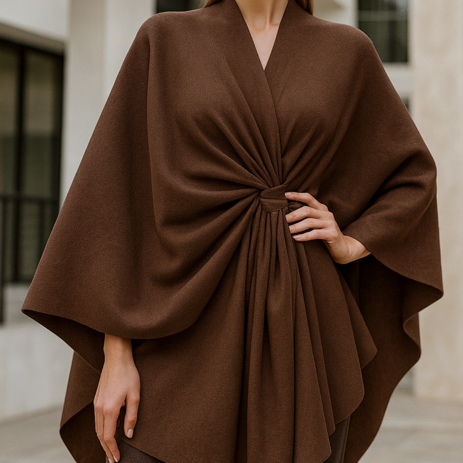 Yvonne - Draped Poncho CAAYWORLD WOMEN