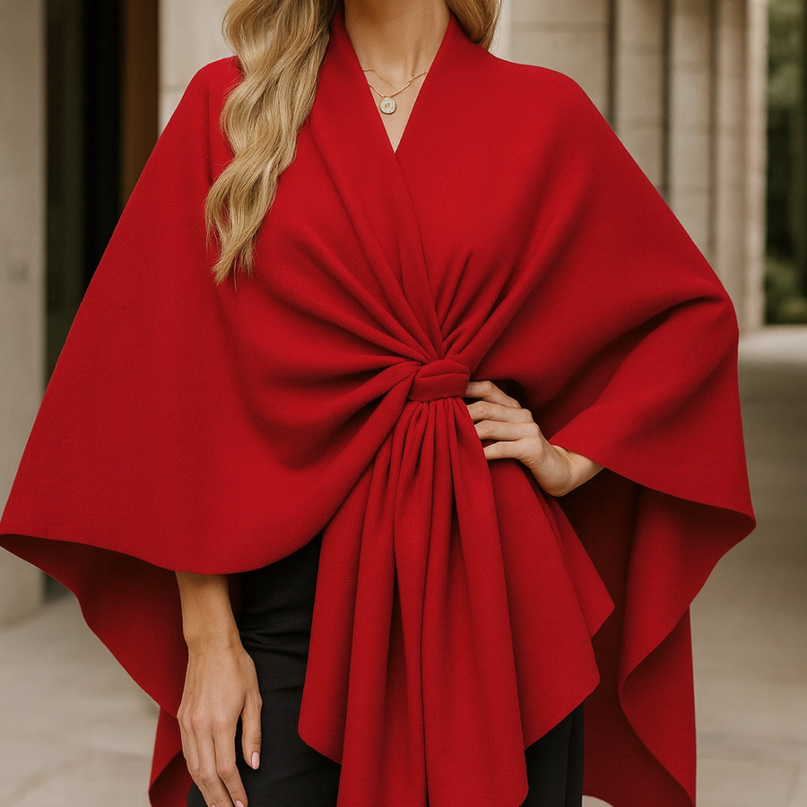 Yvonne - Draped Poncho CAAYWORLD WOMEN