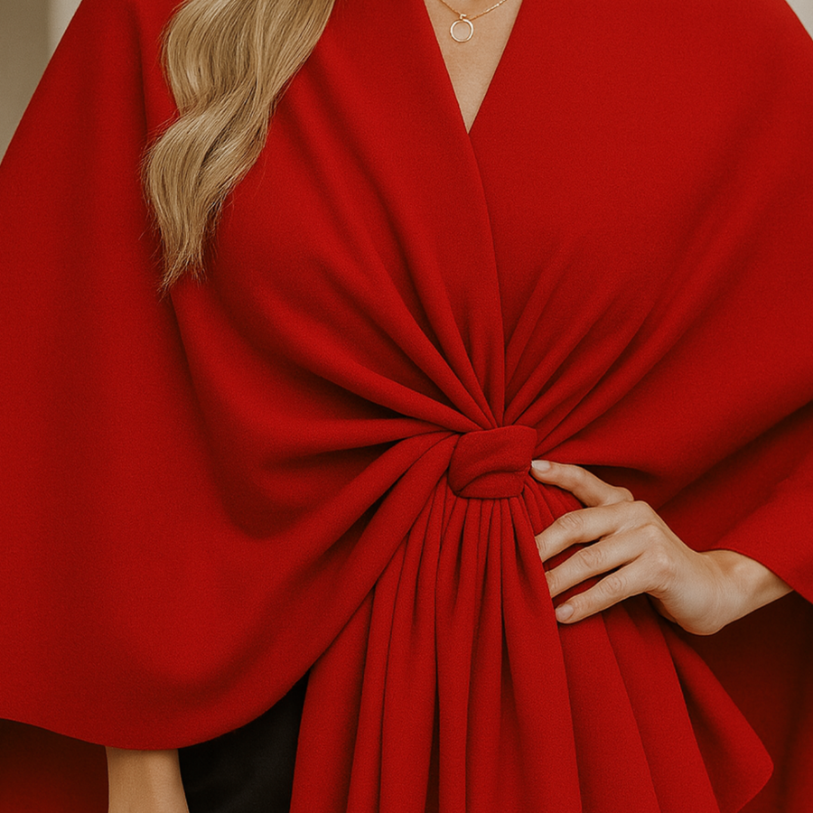 Yvonne - Draped Poncho CAAYWORLD WOMEN