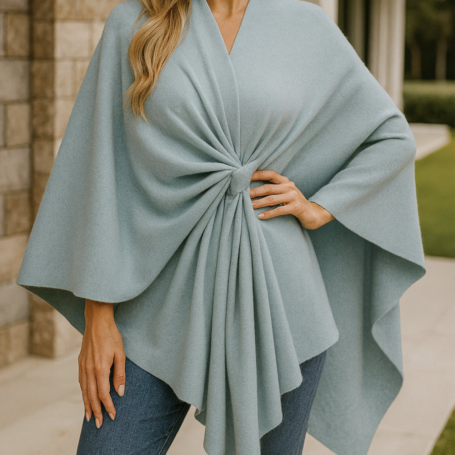 Yvonne - Draped Poncho CAAYWORLD WOMEN