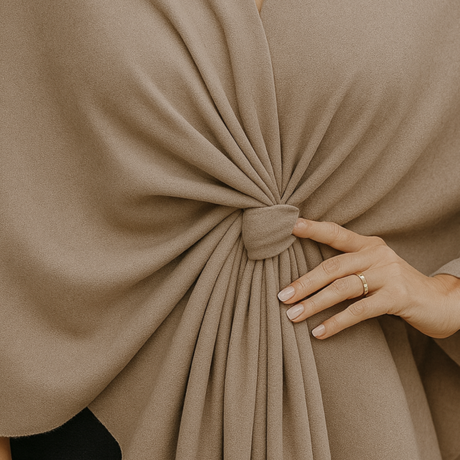 Yvonne - Draped Poncho CAAYWORLD WOMEN