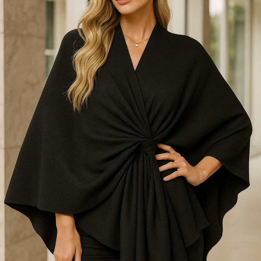Yvonne - Draped Poncho CAAYWORLD WOMEN