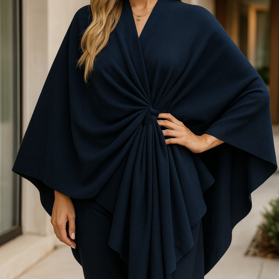 Yvonne - Draped Poncho CAAYWORLD WOMEN