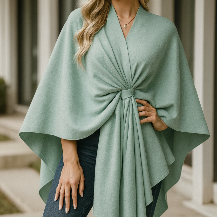 Yvonne - Draped Poncho CAAYWORLD WOMEN