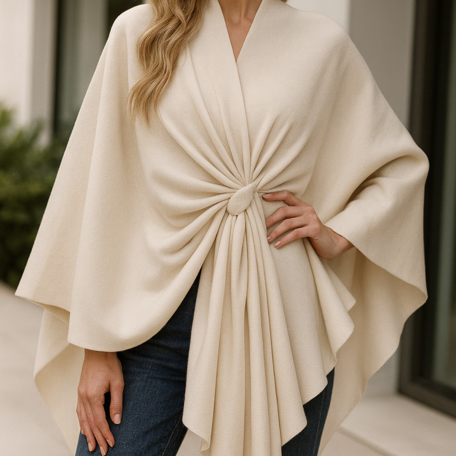 Yvonne - Draped Poncho CAAYWORLD WOMEN