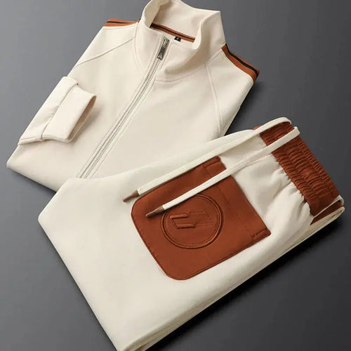 Zenith Premium Slim-Fit Zip Jacket & Joggers - Tracksuit Set CAAYWORLD