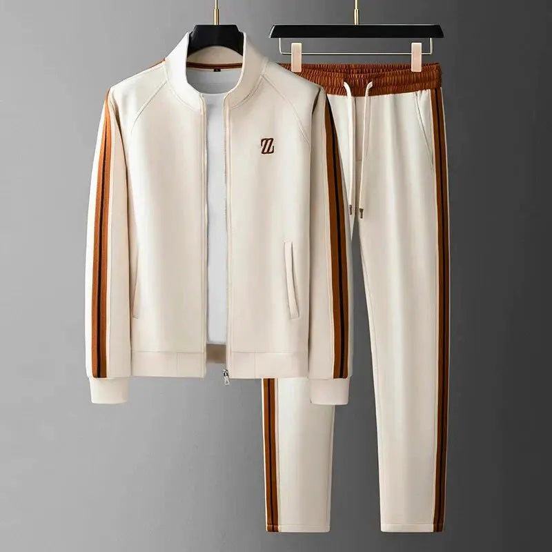 Zenith Premium Slim-Fit Zip Jacket & Joggers - Tracksuit Set CAAYWORLD