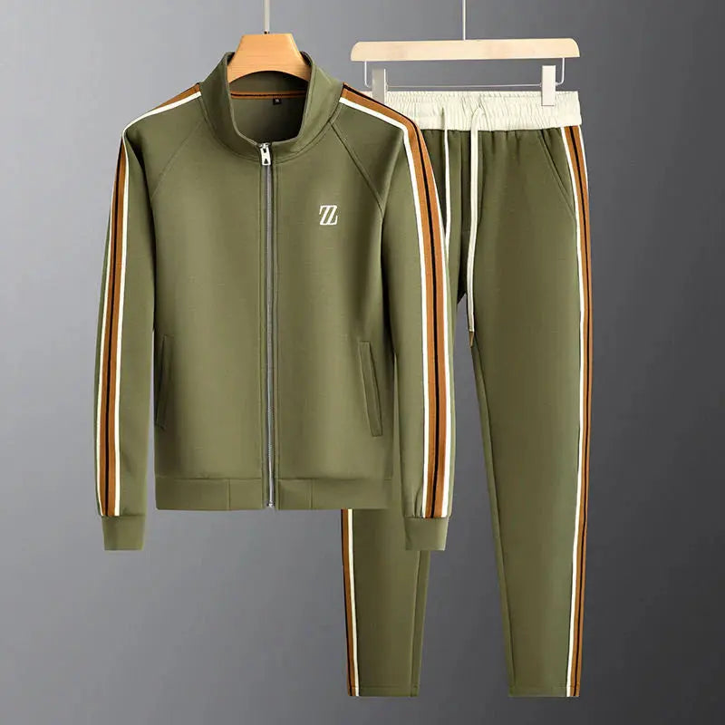 Zenith Premium Slim-Fit Zip Jacket & Joggers - Tracksuit Set CAAYWORLD