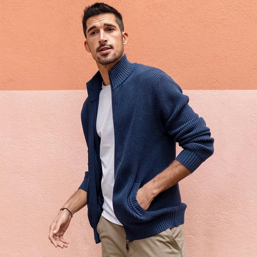 Zenith Zip Neck - Sweater CAAYWORLD MEN