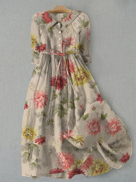 Estelle | Delicate dress with wildflowers
