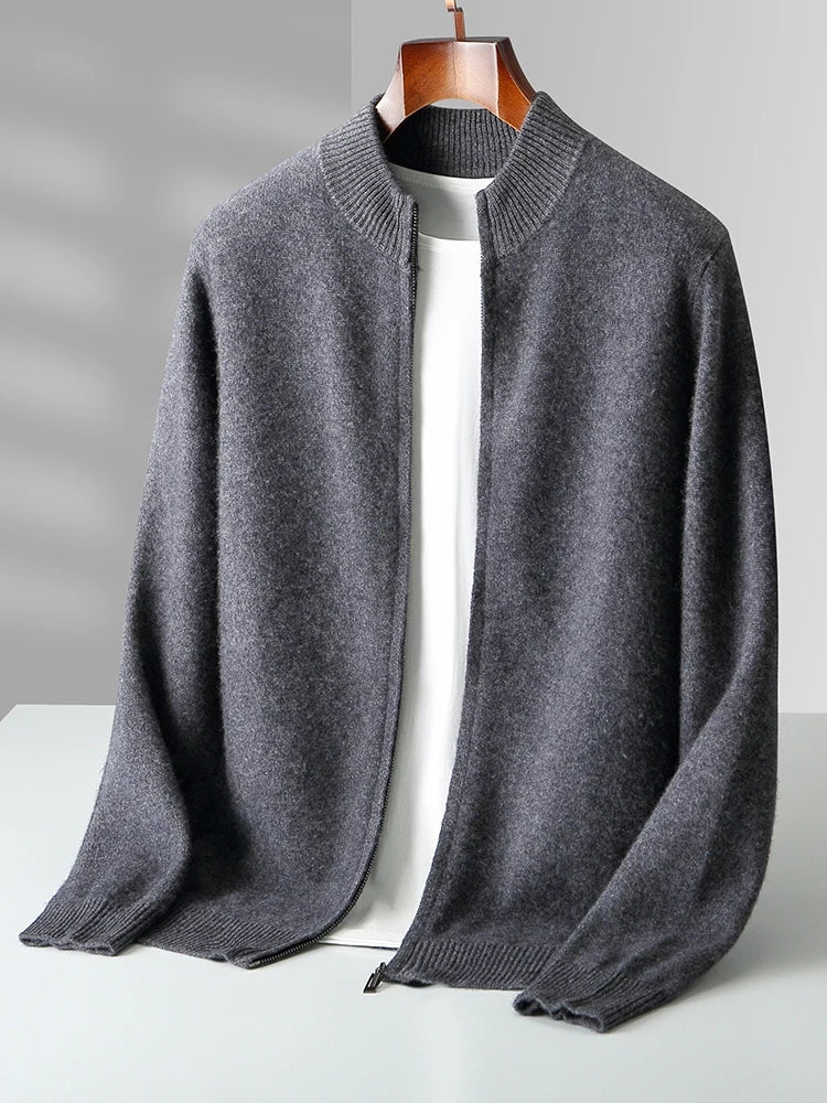 Zip-Up Knit - Cardigan CAAYWORLD MEN