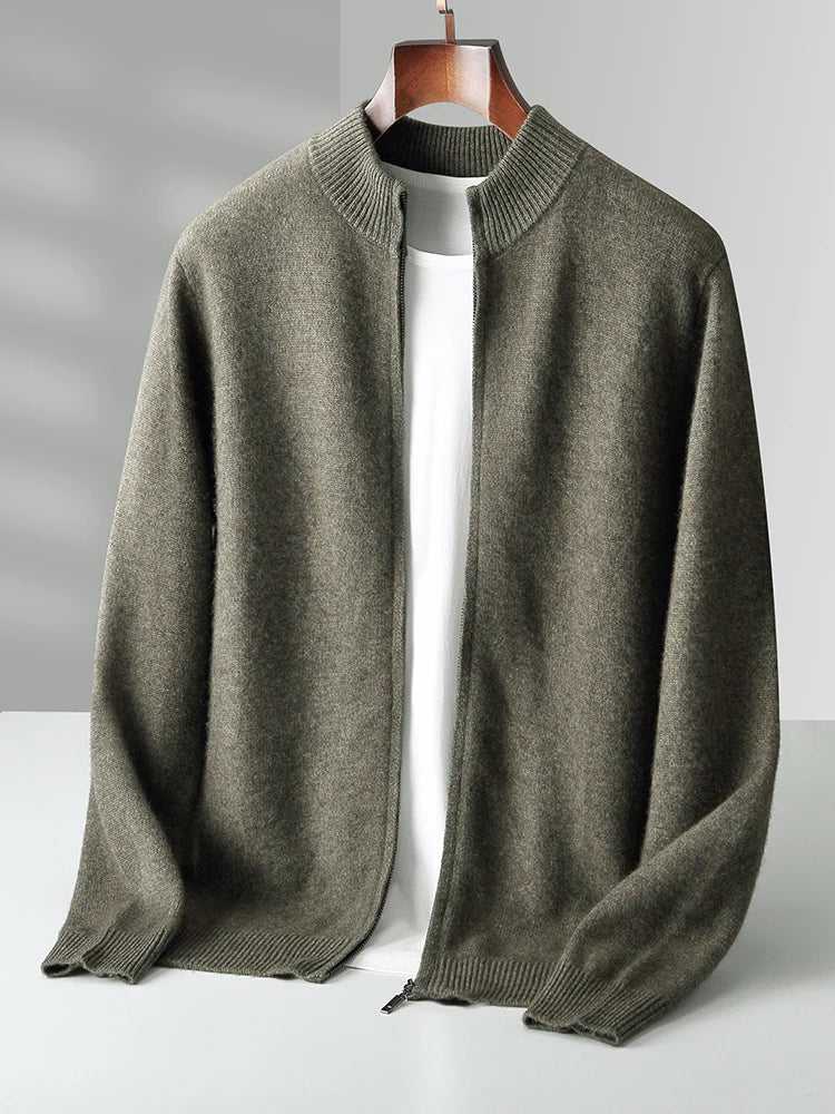 Zip-Up Knit - Cardigan CAAYWORLD MEN
