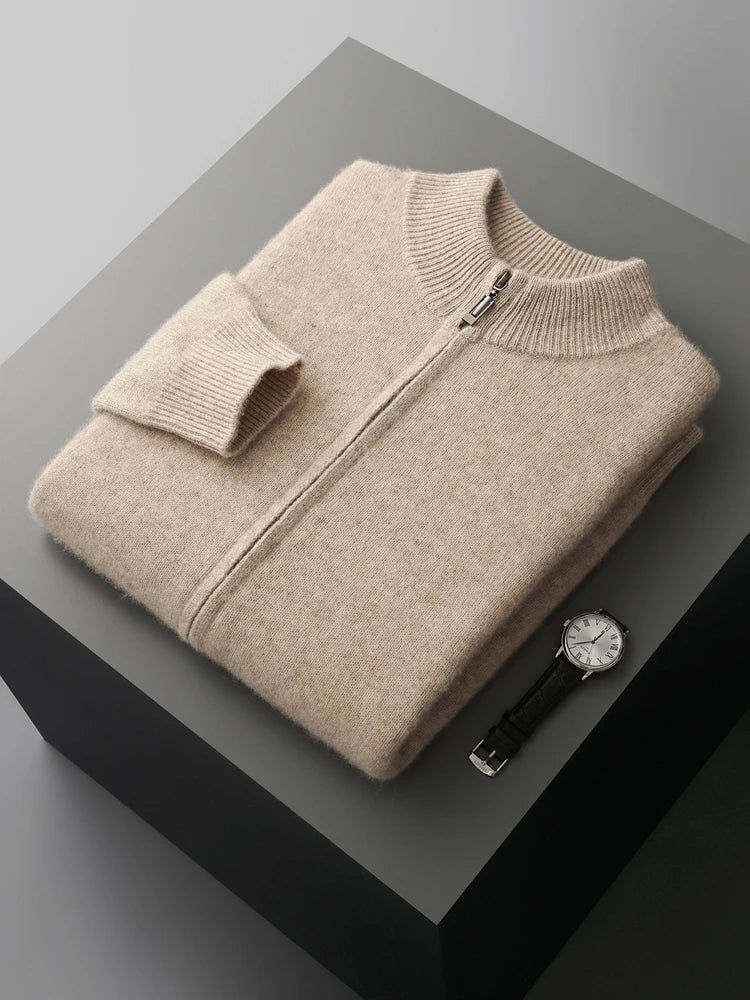 Zip-Up Knit - Cardigan CAAYWORLD MEN