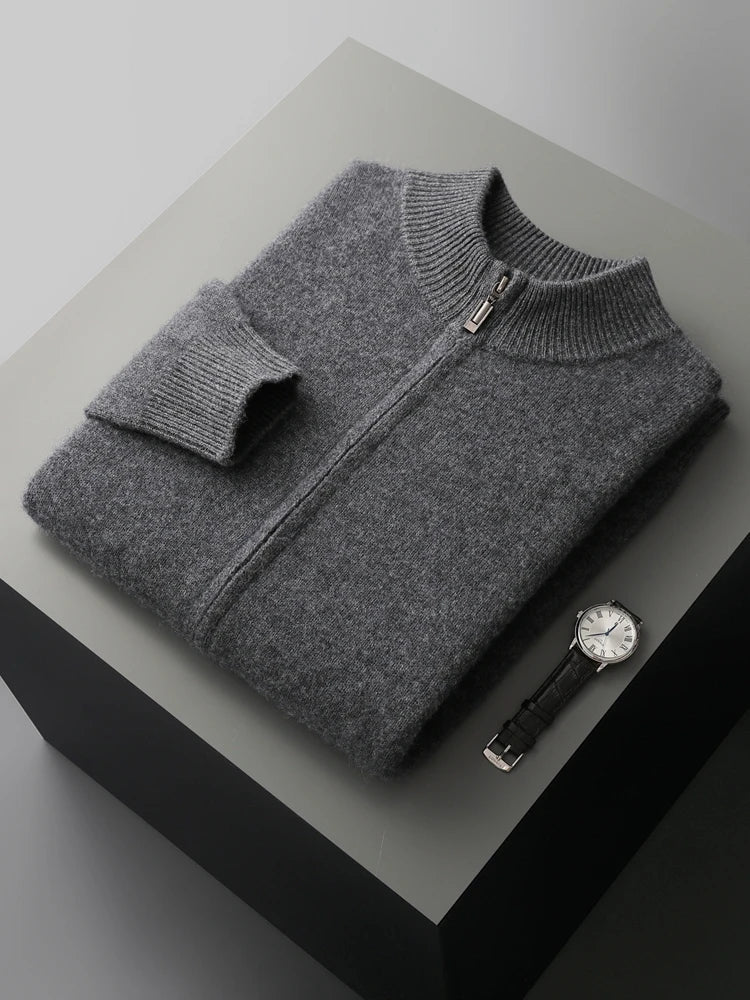 Zip-Up Knit - Cardigan CAAYWORLD MEN