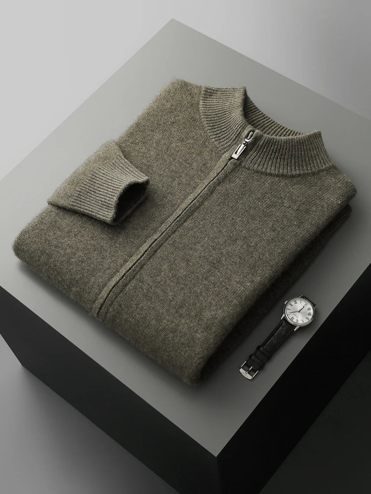 Zip-Up Knit - Cardigan CAAYWORLD MEN