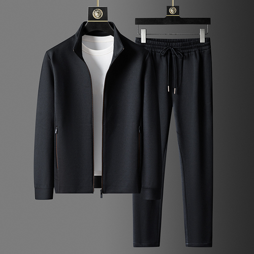 Zip-Up Slim-Fit Fleece - Tracksuit Set CAAYWORLD MEN