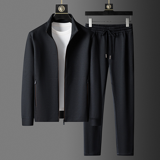 Zip-Up Slim-Fit Fleece - Tracksuit Set CASA LARO MEN