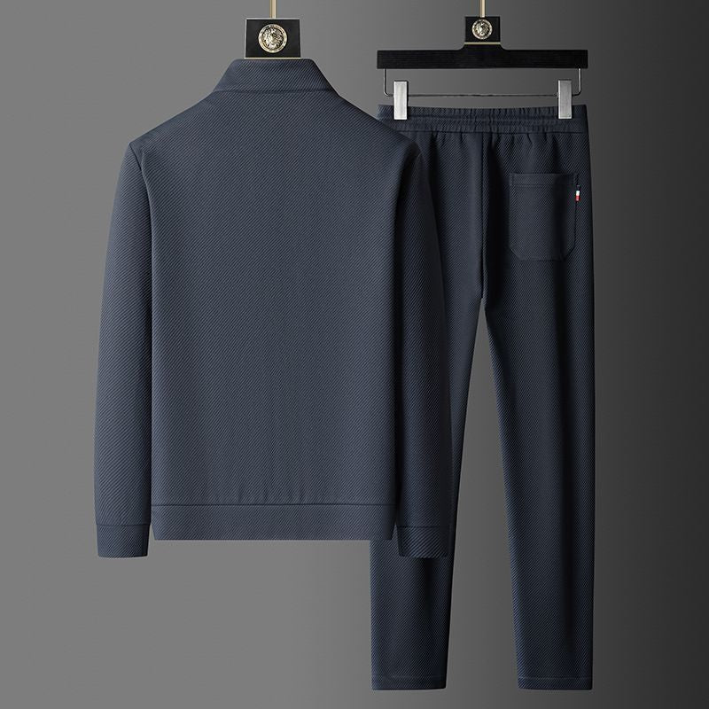 Zip-Up Slim-Fit Fleece - Tracksuit Set CAAYWORLD MEN