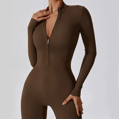 Zippered Utility Slim Fit - Jumpsuit CAAYWORLD