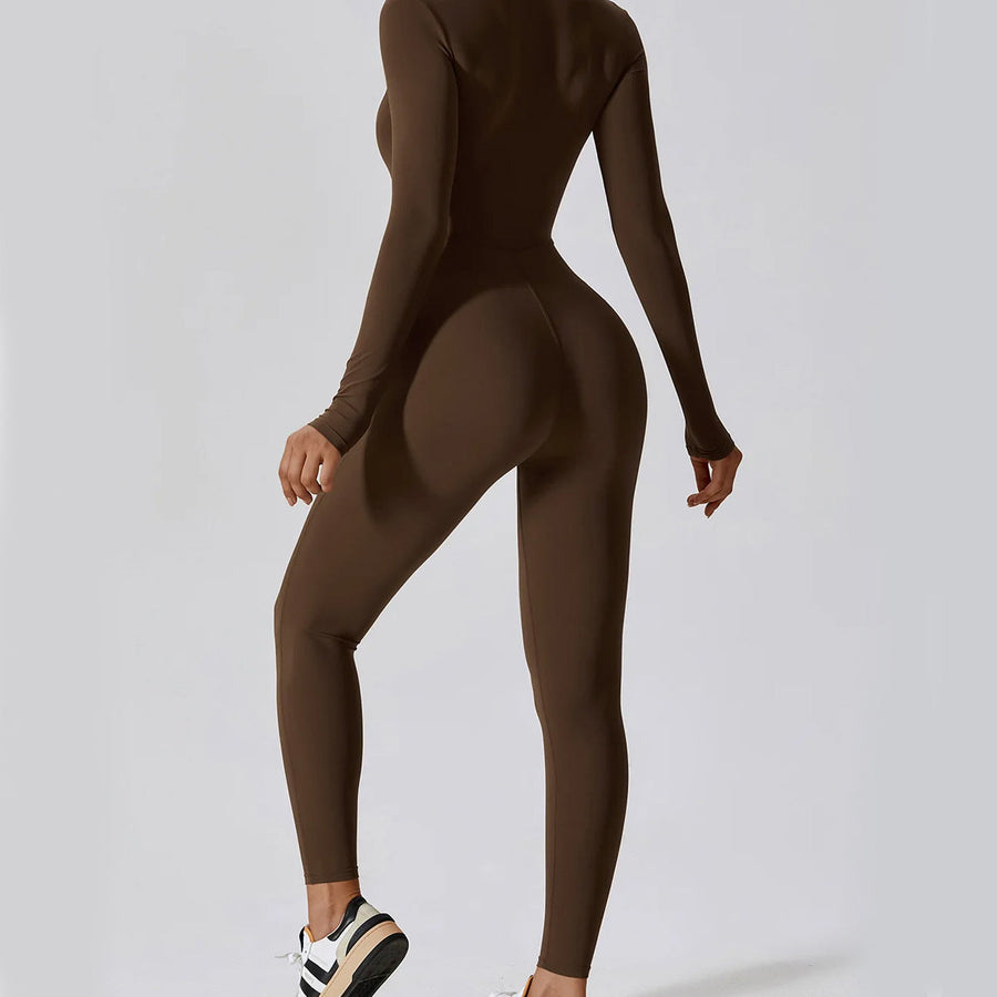 Zippered Utility Slim Fit - Jumpsuit CAAYWORLD