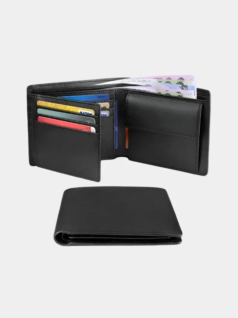 Anti RFID Leather Wallet - CAAYWORLD CAAYWORLD