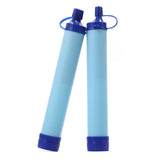 Aquor portable water filter straw front and angled view