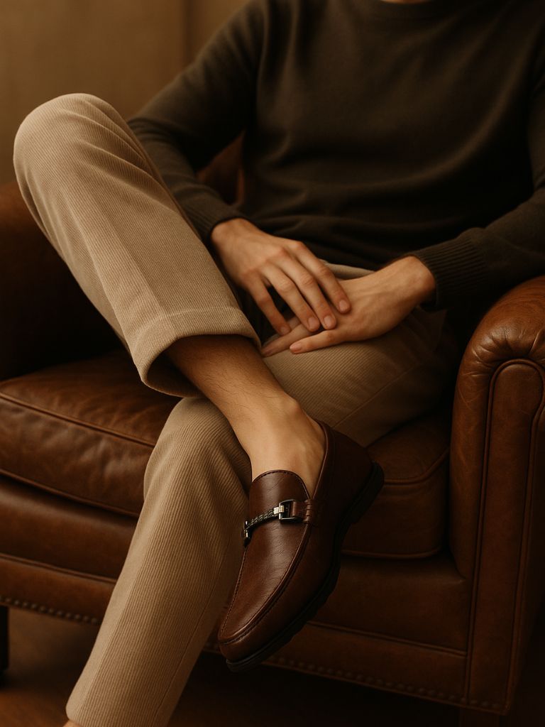 Belgravia Leather Loafers - CAAYWORLD CAAYWORLD